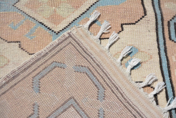 Antique Carpet Vintage Rug Turkish Rug 6970 Runner Rug 33x117 inches Beige Rug Outdoor Hallway Rug Anatolian Stair Carpet Antique Carpet Vintage Rug Turkish Rug 6970 Runner Rug 33x117 inches Beige Rug Outdoor Hallway Rug Anatolian Stair Carpet