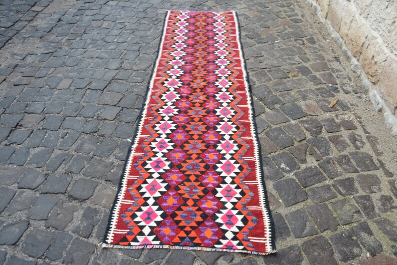 Kelim Teppich 2 3 X 8 5 Bunten Kelim L U00e4ufer Kelim Kelims