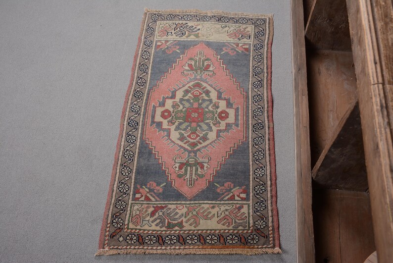 Turkish Rug, Vintage Rug, 2x4 Small Rugs, Antique Rug, Rugs for