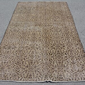 Antique Rugs, Vintage Rug, Brown Bedroom Rugs, Turkish Area Rug, Turkish Rug, Rugs For Kitchen, 4.7x7.4 ft Area Rug, Decorative Floor Rug