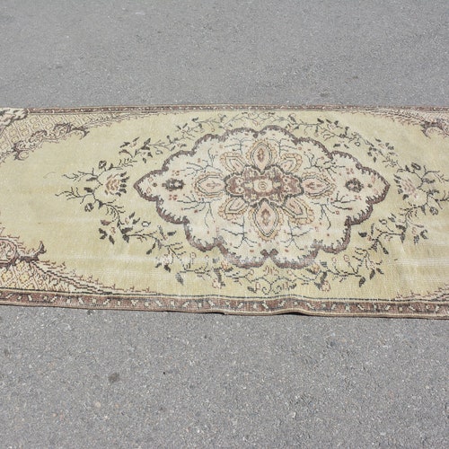 Area Rug, Turkish Rug, 4x8.5 ft, Oushak Rug, shops Muted Rug, Organic Rug, Antique Rug,Decor Rug, Handmade Rug, Vintage Rug,Oriental Rug,Code 7452