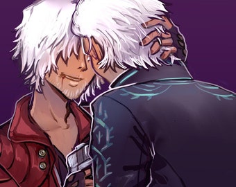 Dante and Vergil - DMCV Devil May Cry 5 - 11"x17" Print