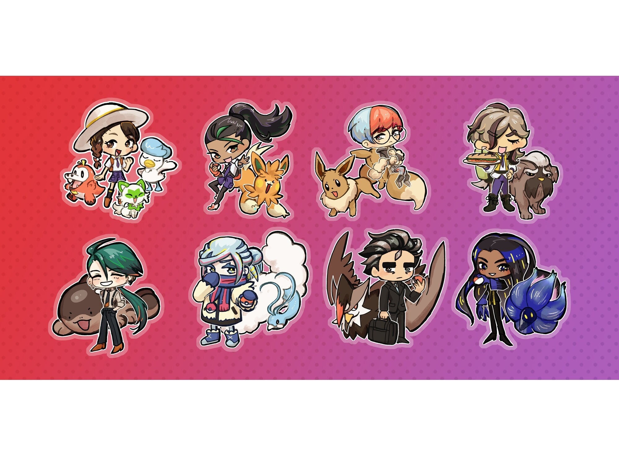Pokemon Scarlet Violet Juliana Protagonist Nemona Arven Penny Rika