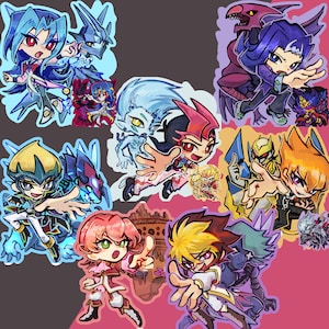 Jeu de cartes animé de 2,5 pouces :) mais charmes de zèle (partie 1)