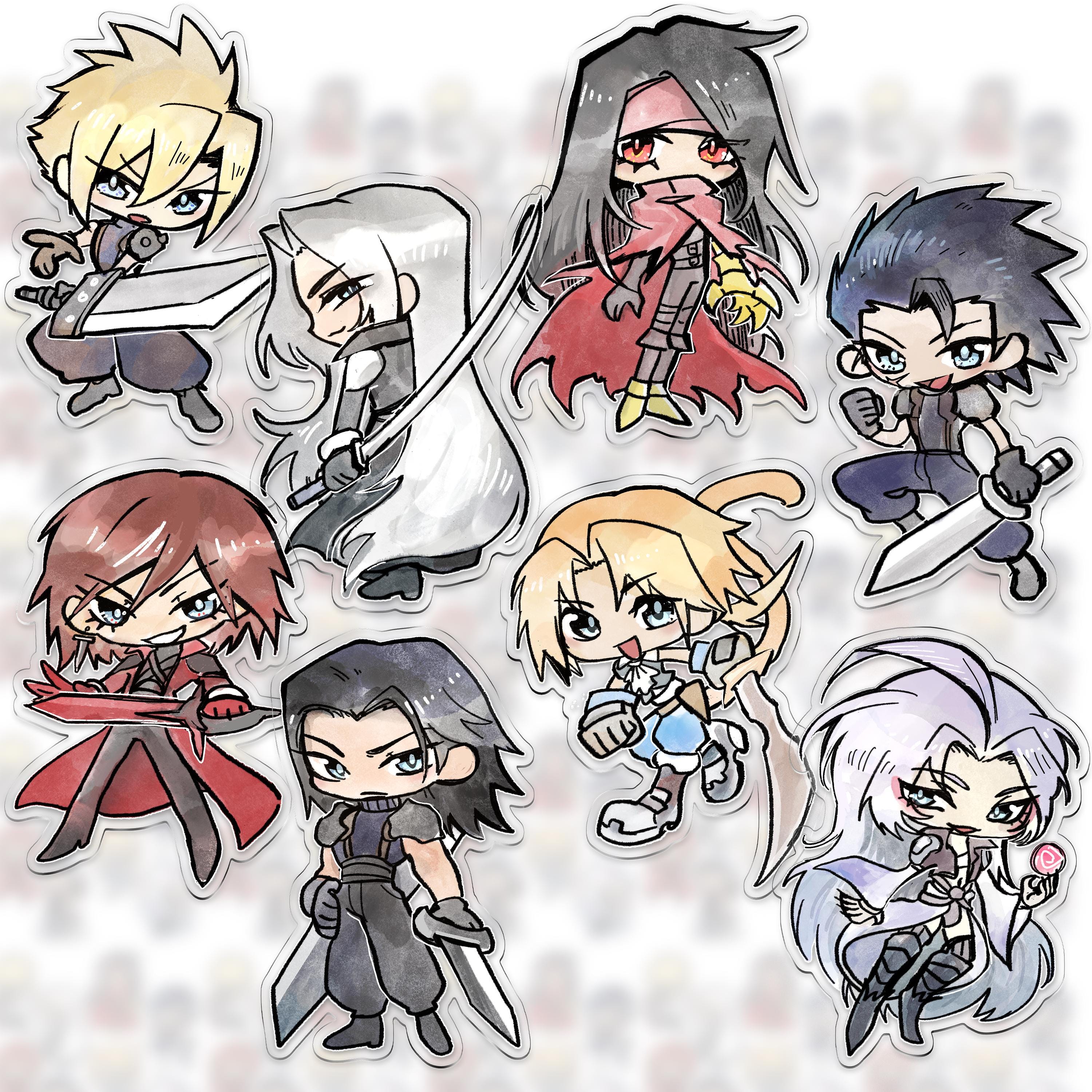 FINAL FANTASY 25周年記念ポストカードセット (キャラクター