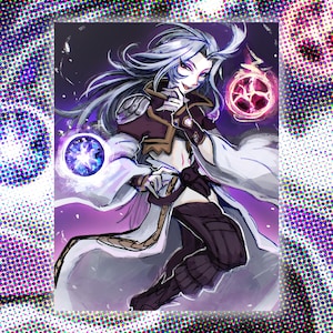 Kuja Final Fantasy IX Fan-Kunstdruck (8,5x11)