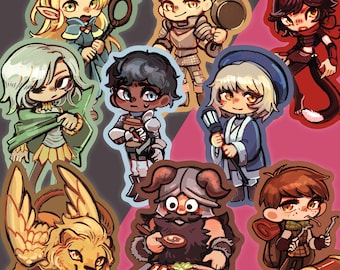 Delicious in Dungeon / Dungeon Meshi 2.5in Keychains: Laios, Marcille ...