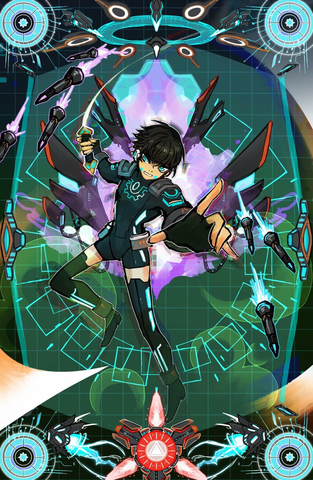 Xenon Maplestory 11x17 Print - Etsy