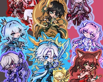 Honkai Star Rail Charms-sleutelhangers deel 9 - Phainon Dan Heng Evernight Cerydra Hysilens Cyrene Tingyun Arlan Khaslana starrail hsr