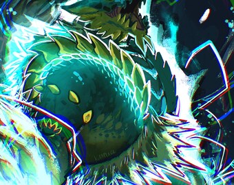 Hunter x Hunter Gon Freecss Ani-Art vol.3 B2 Tapestry Wall