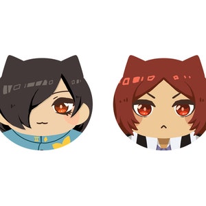 discontinuing | Persona 2 Kitty Omanjuu Plush Ball Keychain Tatsuya Jun