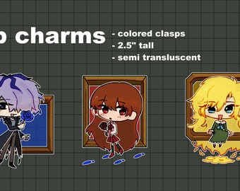 2.5" Ib Game Charms