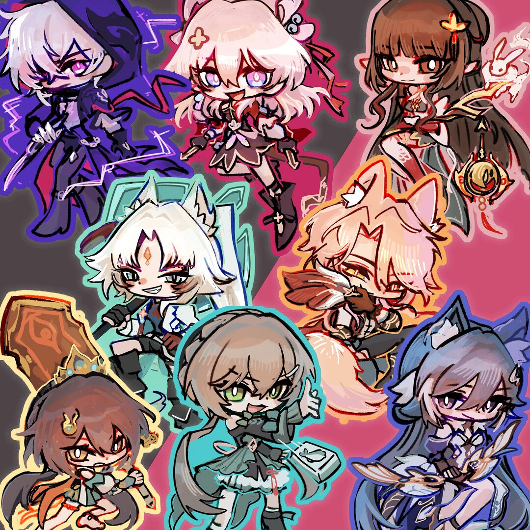 Honkai Star Rail Charms Key Chains Vol 4 Yukong March 7th