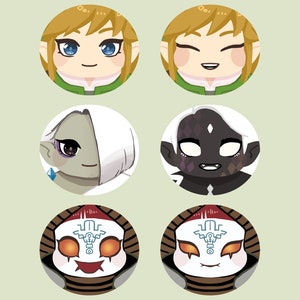 discontinuing | Legend of Zelda Omanjuu Plush Ball Keychain Sky Link Ghirahim Zant