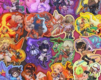 Pokemon ZA Harmony/Paxton Taunie/Urbain Corbeau Jacinthe AZ Canari Emma Griselle Grisham Gwynn Ivor Lebanne Lida Naveen Philippe