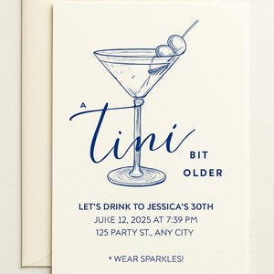 Download digitale per il 31° compleanno, completamente personalizzabile, Aperol Spritz, invito per feste per over 30, invito semplice