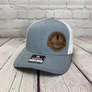 Custom Leather Patch Hat, Custom Logo Hat, Bulk Custom Leather Patch Hat, Custom Trucker Hats, Company Logo Hat, Promotional Gifts