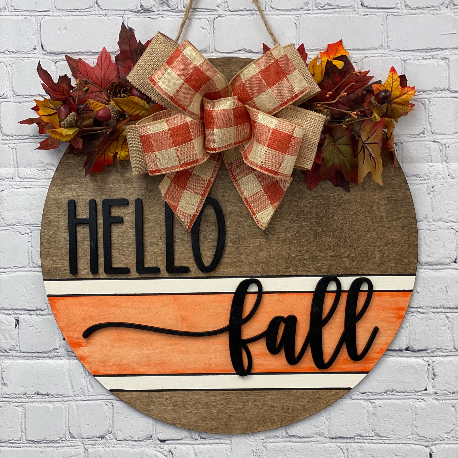 Hello Fall Door Hanger