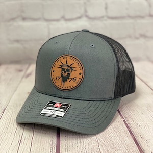 Leather Patch Hat - OD Green