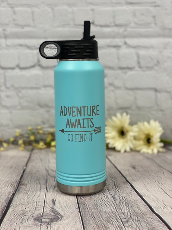 Adventure Awaits Water Bottle