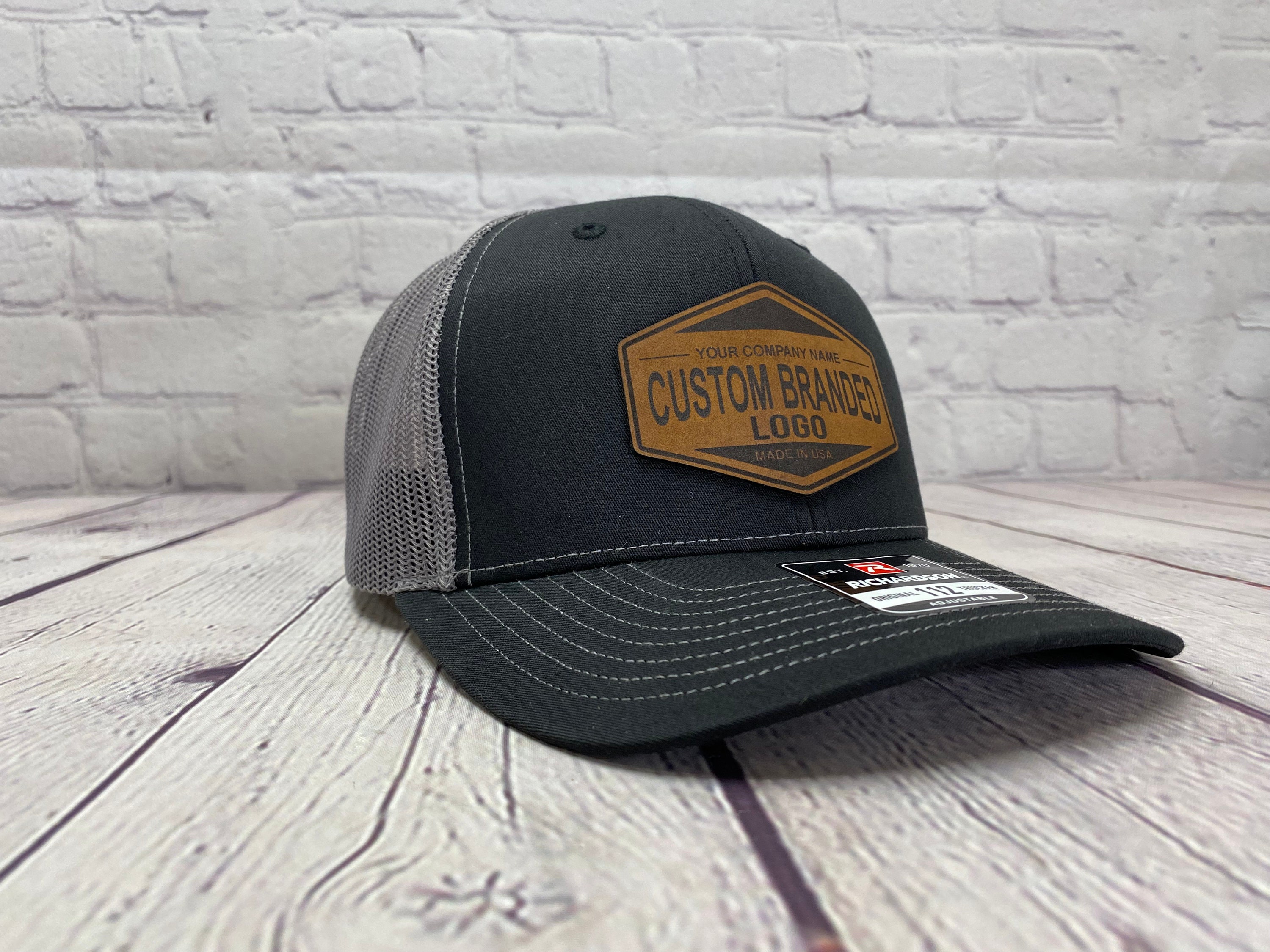Custom Leather Patch Hat, Custom Logo Hat, Bulk Custom Leather Patch Hat,  Custom Trucker Hats, Company Logo Hat, Promotional Gifts - Etsy Singapore