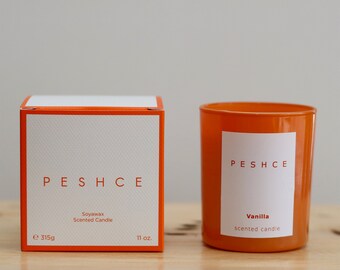 L.Orange Vanilla Scented Candle, Candle , Vanilla Candle