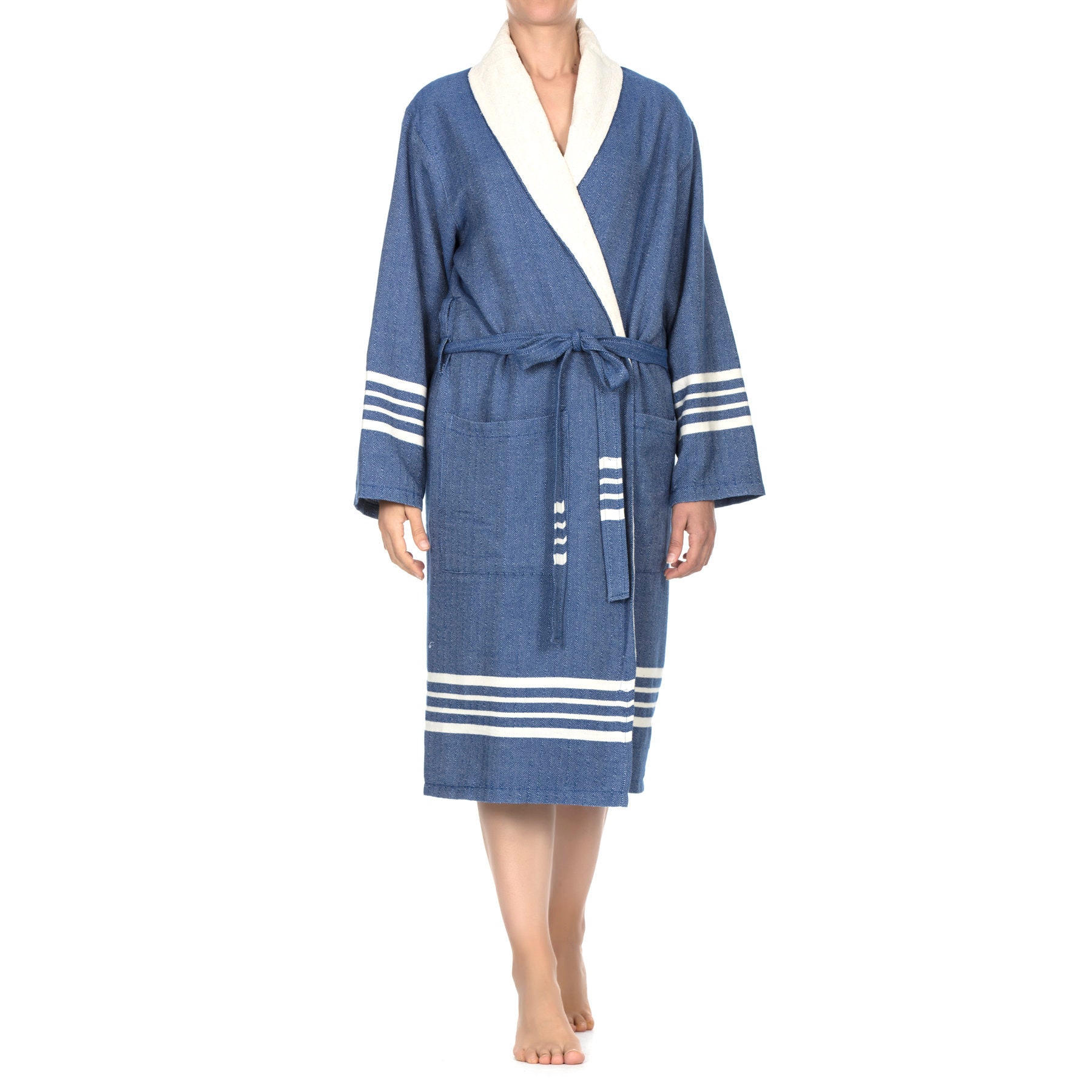Turkish Bathrobe Peshtemal Bathrobe Bathrobe Cotton Etsy