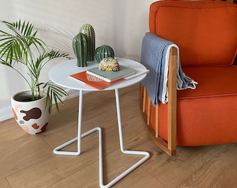 Metal, Nigthstand, Side Table, Bedside Table, Table, Metal Side Table