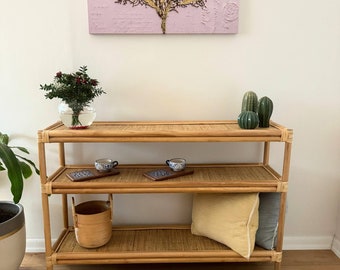 Handmade Bamboo Table 32x100 cm