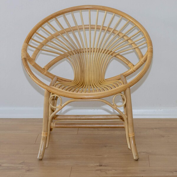 Bamboo Chair Etsy
