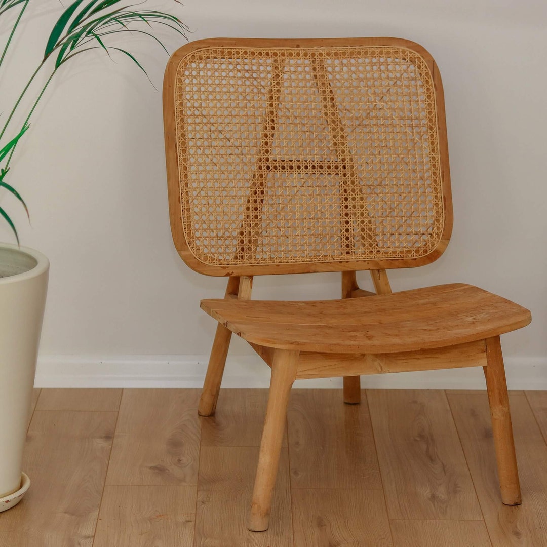 Handmade Rattan Chair Etsy