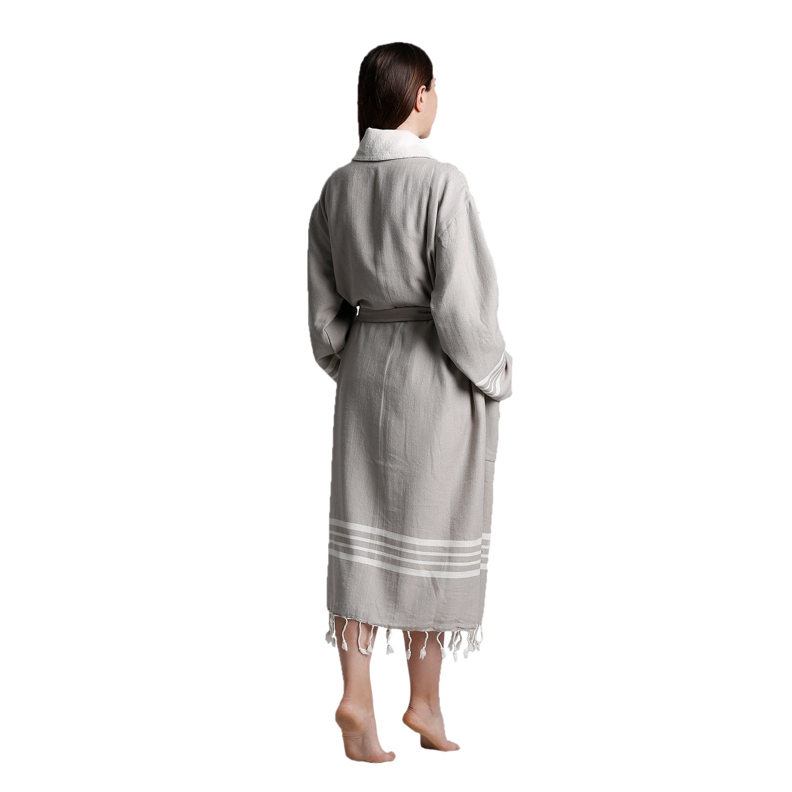 Turkish Bathrobe Peshtemal Bathrobe Bathrobe Cotton Etsy