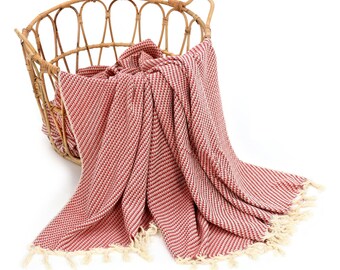 Turkish Towel Blanket, Throw