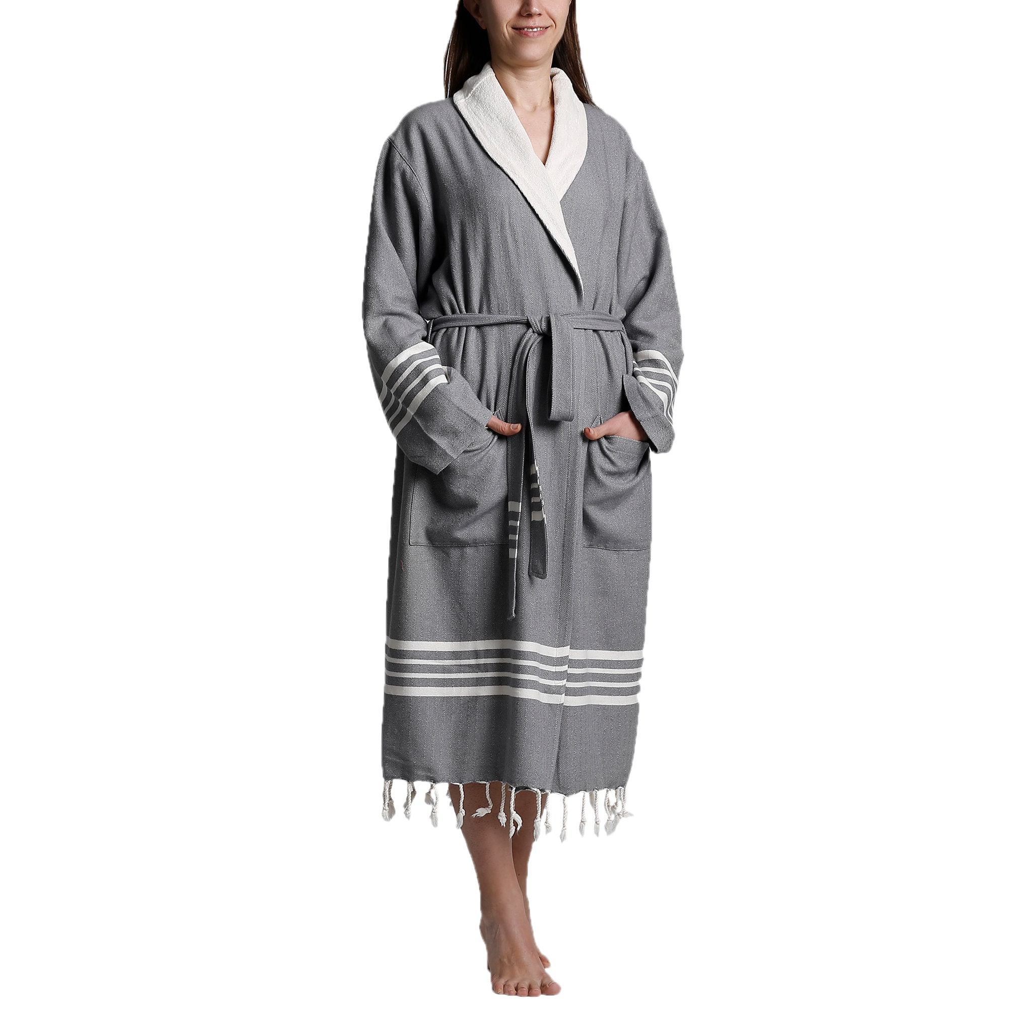 Turkish Bathrobe Peshtemal Bathrobe Bathrobe Cotton Etsy