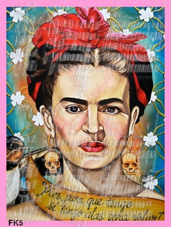 FRIDA KAHLO POSTER PRINT UK SELLER fk3 4 SIZES YOU CHOOSE
