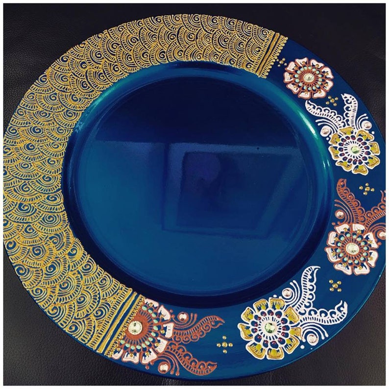 Mehndi Plates Etsy