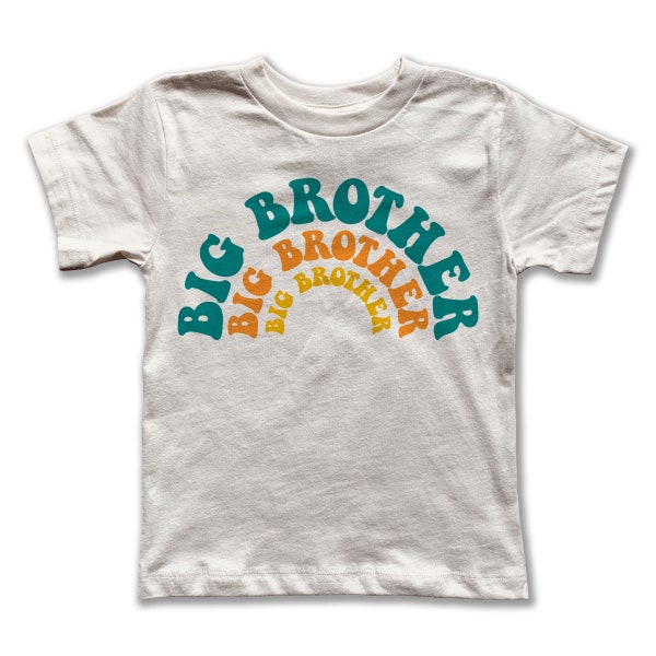 Big Brother Shirt / Brother Birth Announcement Shirt / Big Brother Toddler Shirt / Big Brother Little Brother Shirts / Announcement Tee