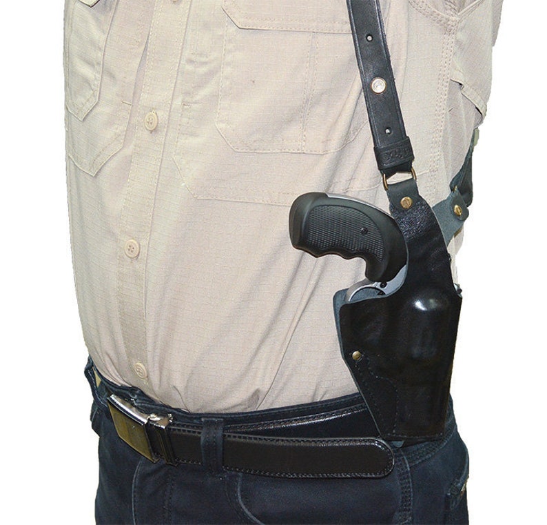 Shoulder gun holster 2 inch barrel Jframe revolvers Etsy