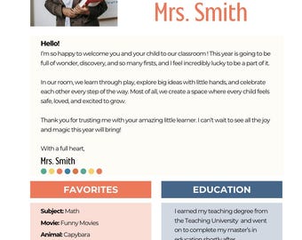 10-Piece Back To School Bundle (Prek-2nd Grade) Editable with Canva