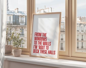 From the Windows to the Walls Holiday Decor Digital Download