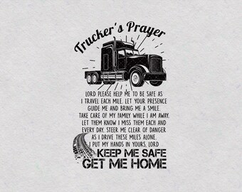 Free Free 154 Truck Driver Prayer Svg SVG PNG EPS DXF File