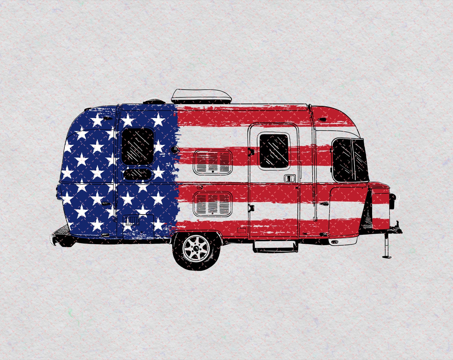 Camping American Flag PNG Printable Camping Png Patriotic | Etsy