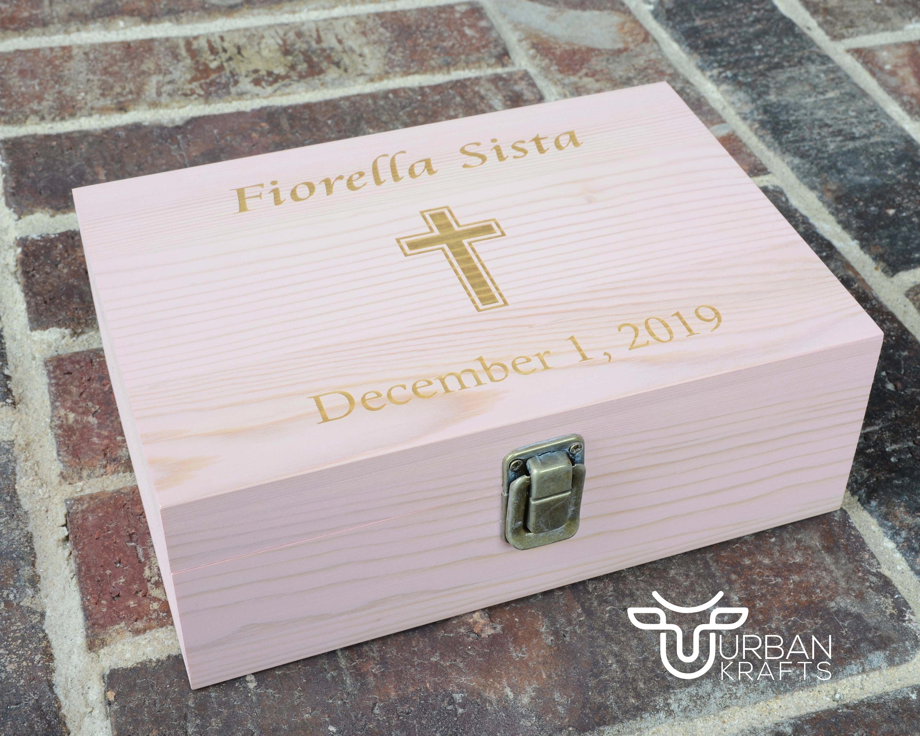 wooden christening gifts