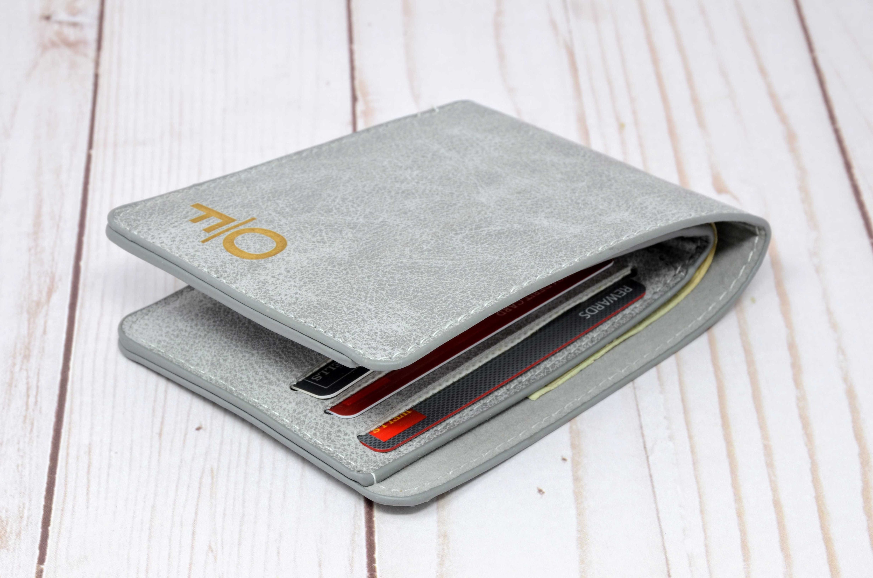 Monogrammed Men's Wallet Australia IUCN Water