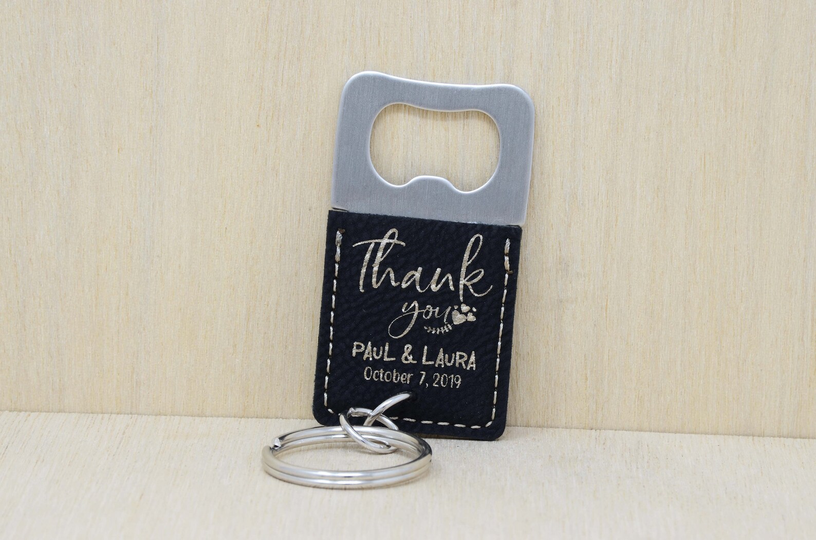 Personalized Bottle Opener Keychain. Wedding Favours Wedding Etsy