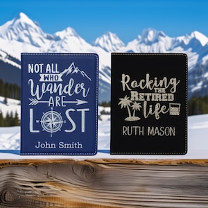 Personalized Passport Holder, Passport Cover, Passport Wallet, Travel Essential Passport Case, Travel Wallet, Gifts for Mom
