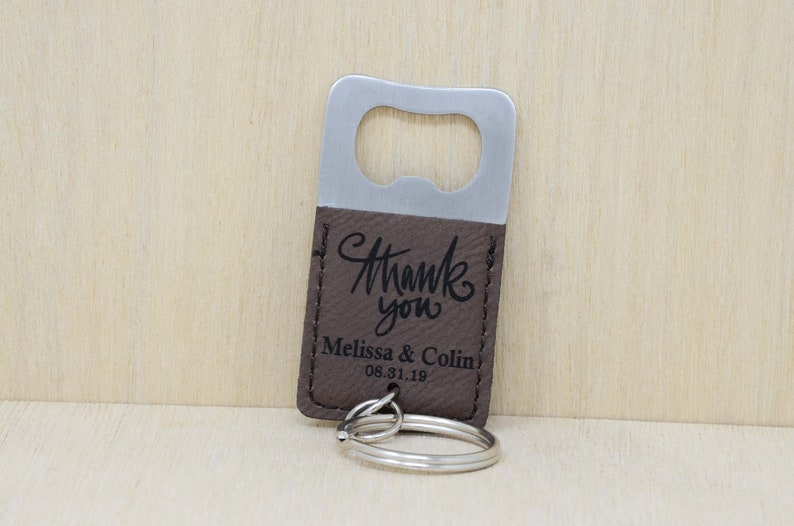 Personalized Bottle Opener Keychain. Wedding Favours Wedding Etsy