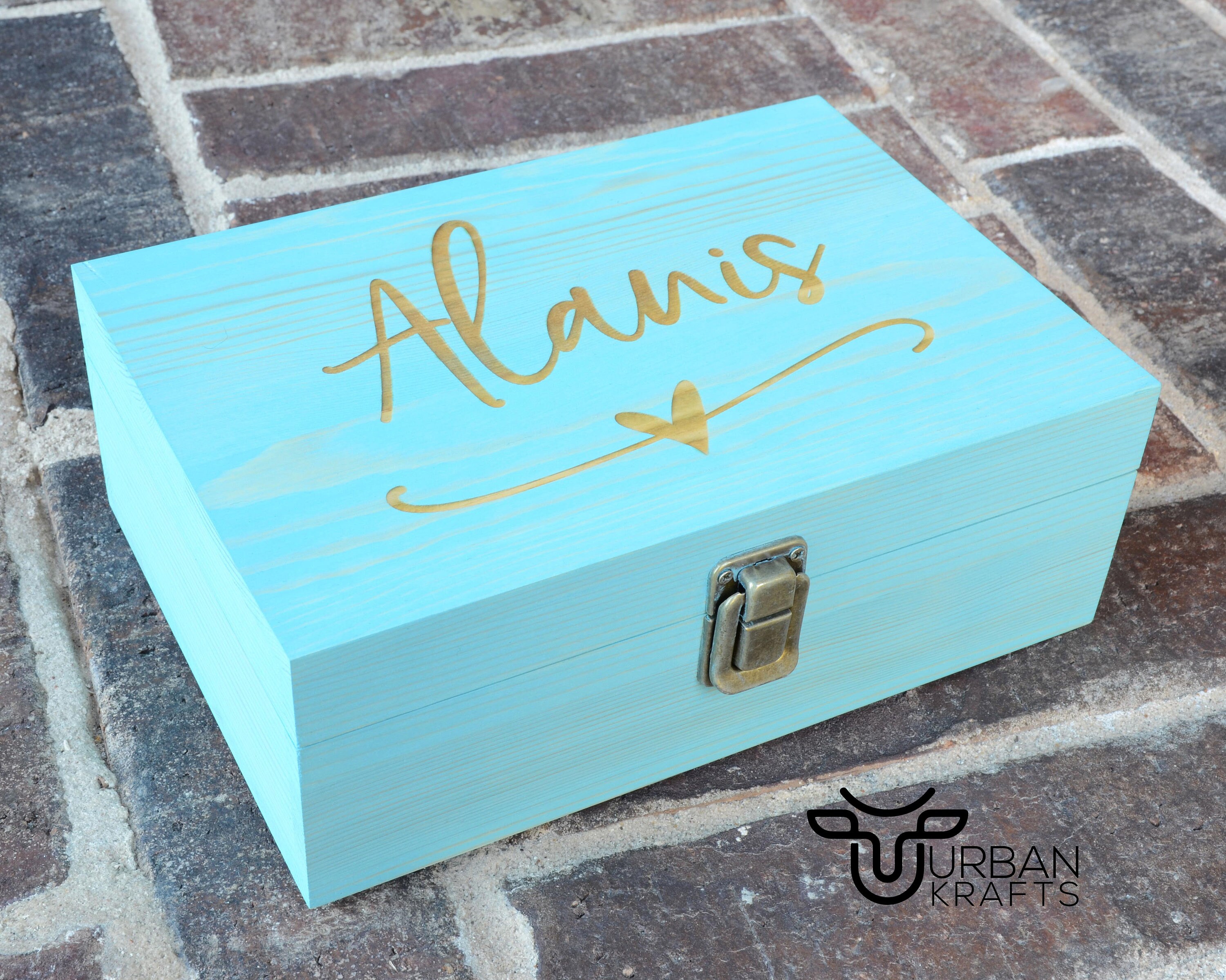 Personalized wood gift box wooden box keepsake box Etsy