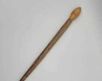 Handcrafted White Oak and Resin Hair Stick - Very Unique!  Accessories for Men or Women with Long Hair Bun Holder