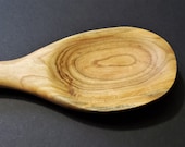 Cherry Wood Kitchen Serving/Stirring Spoon, Handcrafted Great Gift